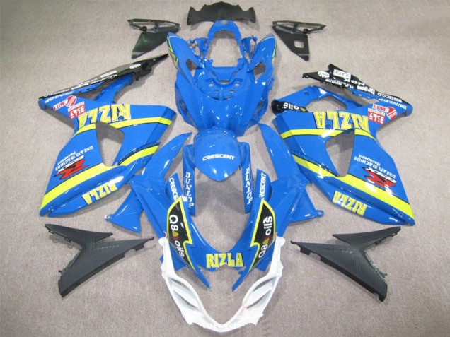 Blu Rizla Q8 Oils Carene Suzuki GSXR 1000 K9 2009-2016 Blu Rizla Q8 Oils Carene Suzuki GSXR 1000 K9 2009-2016