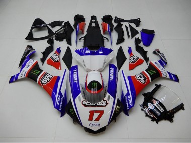 Blu Rosso KGN 17 Carene Yamaha R1 2015-2019