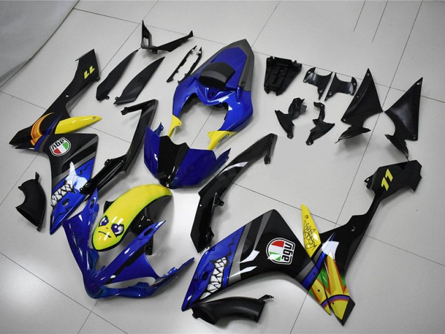 Blu Squalo Carene Yamaha R1 2007-2008 Blu Squalo Carene Yamaha R1 2007-2008
