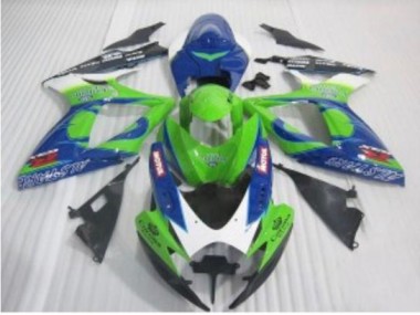 Blu Verde Carene Suzuki GSXR 600 / 750 K6 2006-2007