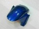 Blu con Argento Fiamma Carene Honda CBR 600 RR 2003-2004 Blu con Argento Fiamma Carene Honda CBR 600 RR 2003-2004