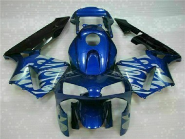 Blu con Argento Fiamma Carene Honda CBR 600 RR 2003-2004