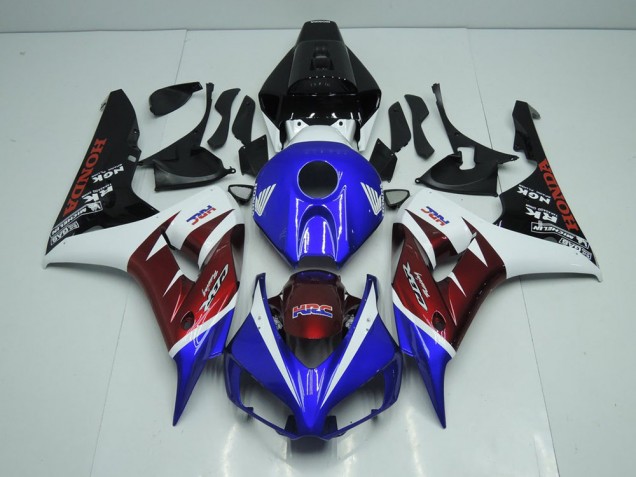 Borgogna & Blu Carene Honda CBR 1000 RR 2006-2007 Borgogna & Blu Carene Honda CBR 1000 RR 2006-2007