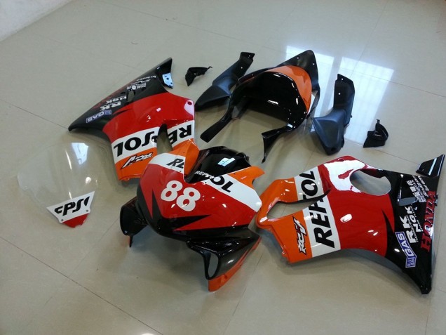 Corsa Repsol 88 Carene Honda CBR 600 F4i 2001-2003 Corsa Repsol 88 Carene Honda CBR 600 F4i 2001-2003