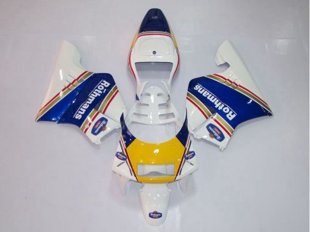 Giallo Bianco Blu Carene Honda NSR 250 MC28 P4 1994-1996 Giallo Bianco Blu Carene Honda NSR 250 MC28 P4 1994-1996