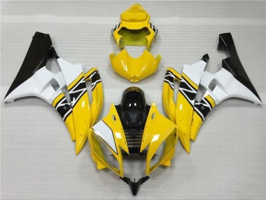 Giallo Bianco Nero Kit Carene Yamaha R6 2006-2007
