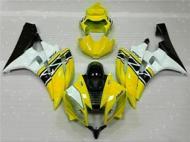 Giallo Bianco Nero Plastica Yamaha R6 2006-2007