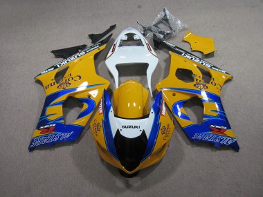 Giallo Blu Corona Extra Carene Suzuki GSXR 1000 K3 2003-2004