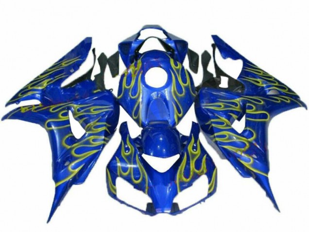 Giallo Fiamma Blu Carene Honda CBR 1000 RR 2006-2007 Giallo Fiamma Blu Carene Honda CBR 1000 RR 2006-2007