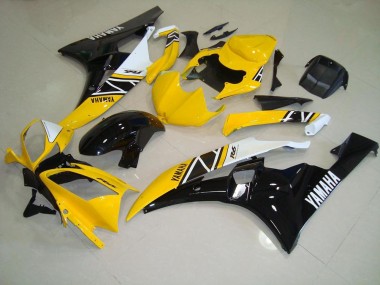 Giallo Kit Completo Carenatura ABS Yamaha R6 2006-2007