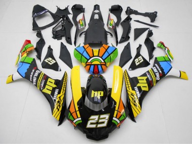 Giallo Nero 23 Carene Yamaha R1 2015-2019