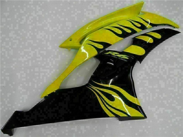 Giallo Nero ABS Kits Carena Yamaha R6 2008-2016 Giallo Nero ABS Kits Carena Yamaha R6 2008-2016
