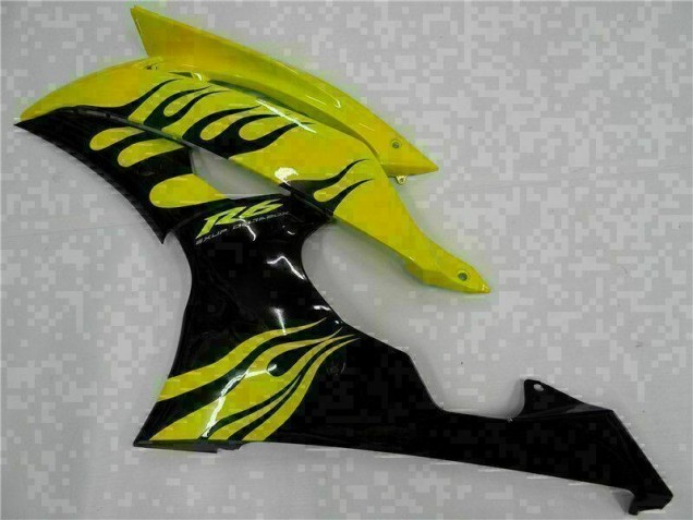 Giallo Nero ABS Kits Carena Yamaha R6 2008-2016 Giallo Nero ABS Kits Carena Yamaha R6 2008-2016