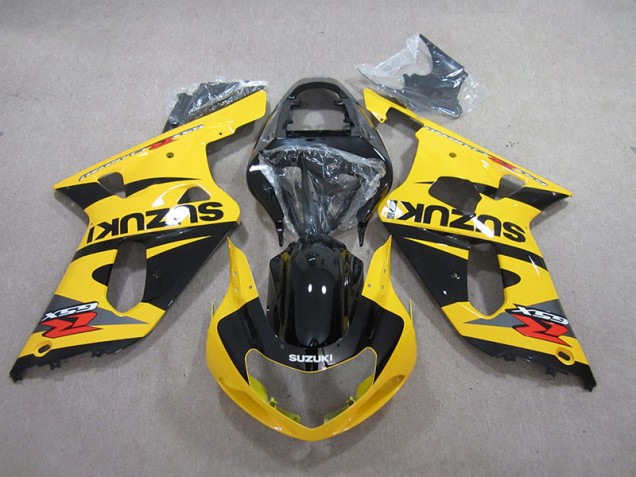 Giallo Nero Carene Suzuki GSXR 600 K1 K2 K3 2001-2003 Giallo Nero Carene Suzuki GSXR 600 K1 K2 K3 2001-2003