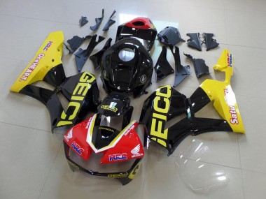 Giallo Nero Geico Carene Honda CBR 600 RR 2013-2021