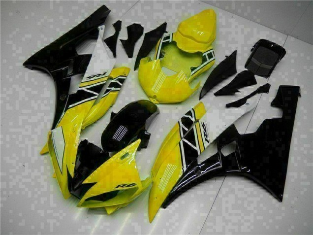 Giallo Nero Kit Carenatura Yamaha R6 2006-2007 Giallo Nero Kit Carenatura Yamaha R6 2006-2007
