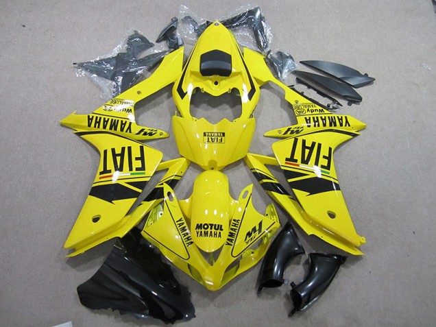 Giallo Nero Motul Fiat Carene Yamaha R1 2007-2008 Giallo Nero Motul Fiat Carene Yamaha R1 2007-2008