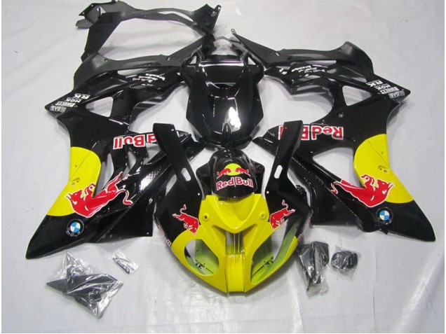 Giallo Nero RedBull Carene BMW S1000RR 2009-2014 Giallo Nero RedBull Carene BMW S1000RR 2009-2014