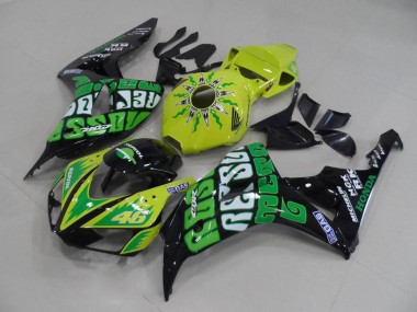 Giallo Verde Rossi Carene Honda CBR 1000 RR 2006-2007
