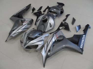 Grigio Argento & Nero Opaco Carene Honda CBR 1000 RR 2006-2007