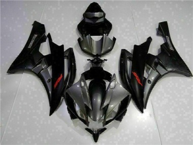 Grigio Nero Kits Carenatura Completa Yamaha R6 2006-2007