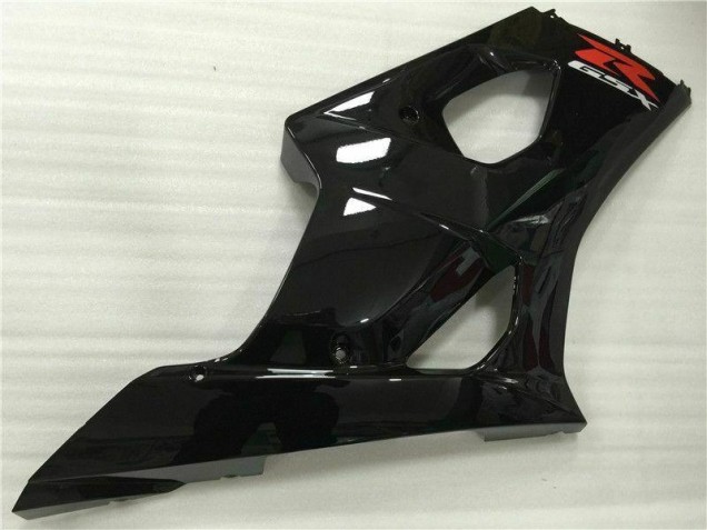 Lucido Nero ABS Plastica & Carena Suzuki GSXR 1000 K3 2003-2004