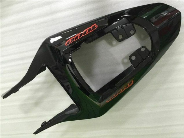 Lucido Nero ABS Plastica & Carena Suzuki GSXR 1000 K3 2003-2004