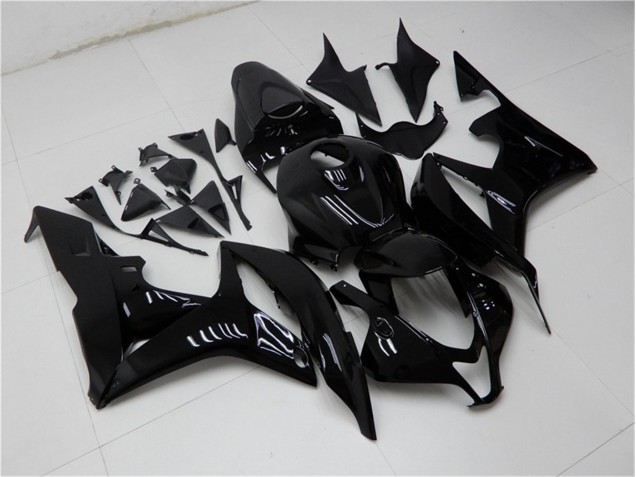 Lucido Nero Carene Honda CBR 600 RR 2007-2008 Lucido Nero Carene Honda CBR 600 RR 2007-2008