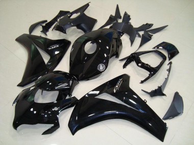 Lucido Nero Chrome Decalcomanie Carene Honda CBR 1000 RR 2008-2011