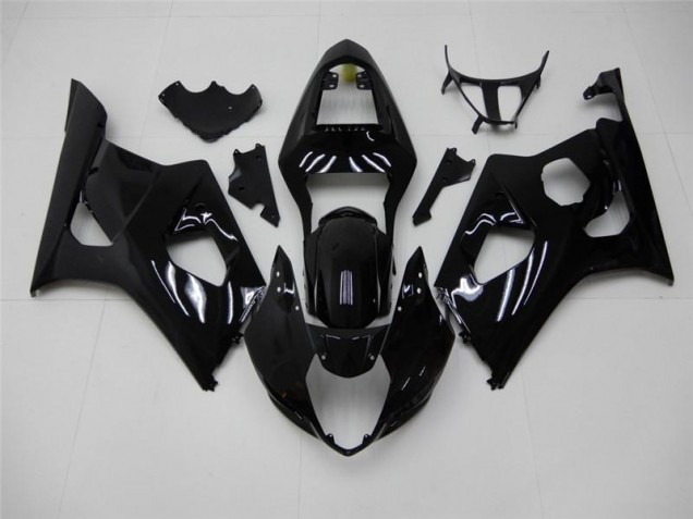 Lucido Nero Kit Carenatura Iniezione Suzuki GSXR 1000 K3 2003-2004 Lucido Nero Kit Carenatura Iniezione Suzuki GSXR 1000 K3 2003-2004