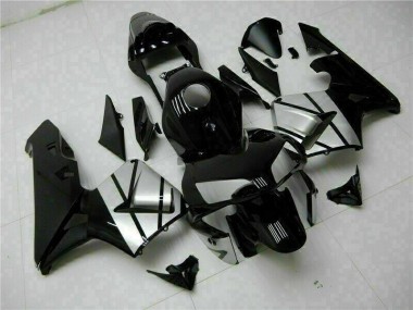 Lucido Nero Kit Completo Carenatura ABS Honda CBR 600 RR 2003-2004