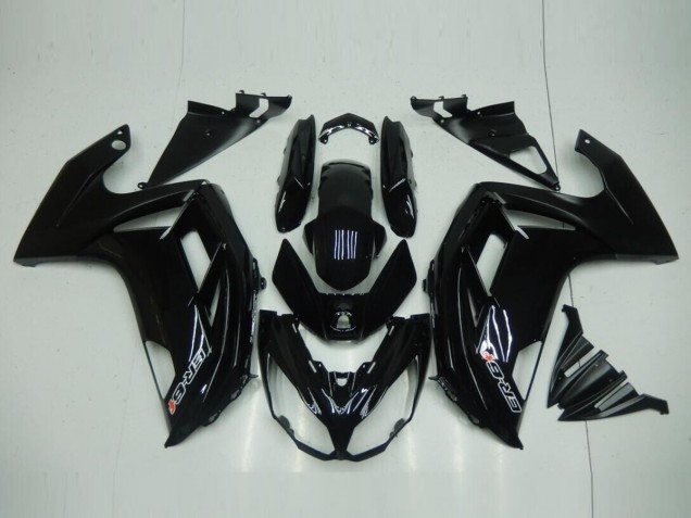 Lucido Nero Kit Completo Carenatura ABS Kawasaki EX650 2012-2016 Lucido Nero Kit Completo Carenatura ABS Kawasaki EX650 2012-2016