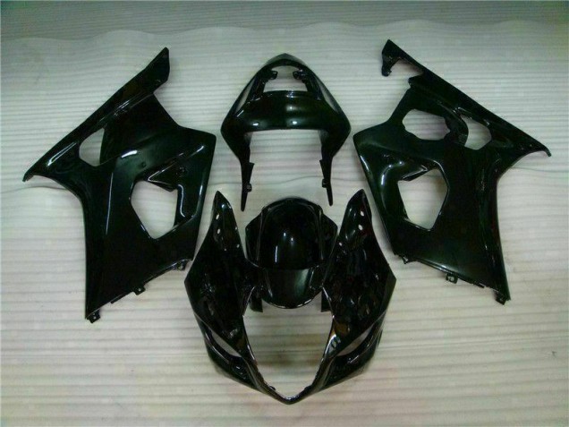 Lucido Nero Kits Carenatura Iniezione Suzuki GSXR 1000 K3 2003-2004