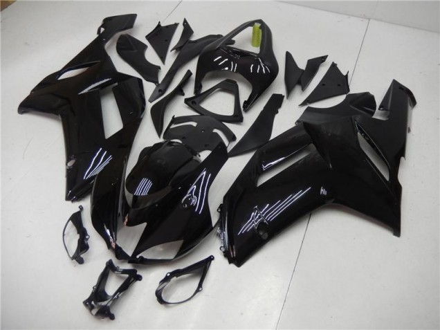 Lucido Nero Kits Carenatura Kawasaki ZX6R 2007-2008 Lucido Nero Kits Carenatura Kawasaki ZX6R 2007-2008