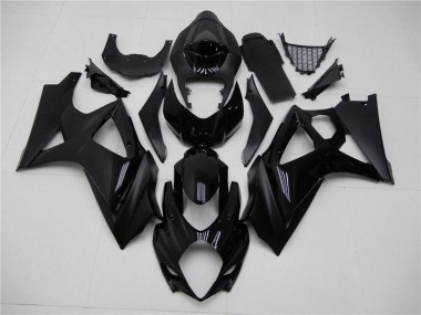 Lucido Nero Opaco Carene Suzuki GSXR 1000 K7 2007-2008