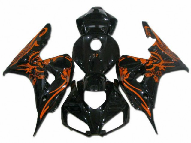 Marrone Nero Carene Honda CBR 1000 RR 2006-2007 Marrone Nero Carene Honda CBR 1000 RR 2006-2007