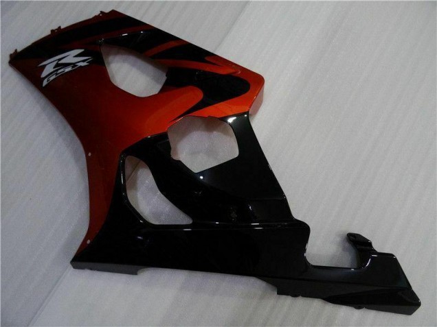 Marrone Nero Kit Carenatura Iniezione Suzuki GSXR 1000 K3 2003-2004 Marrone Nero Kit Carenatura Iniezione Suzuki GSXR 1000 K3 2003-2004