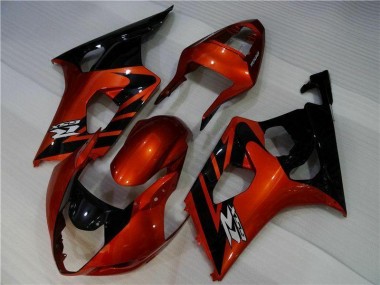 Marrone Nero Kit Carenatura Iniezione Suzuki GSXR 1000 K3 2003-2004