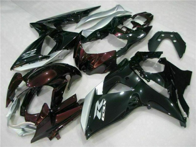 Marrone Nero Kit Completo Carenatura ABS Suzuki GSXR 1000 K9 2009-2016 Marrone Nero Kit Completo Carenatura ABS Suzuki GSXR 1000 K9 2009-2016