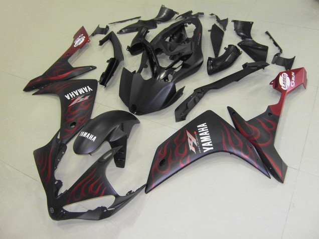 Matte Rosso Fiamma Carene Yamaha R1 2007-2008 Matte Rosso Fiamma Carene Yamaha R1 2007-2008