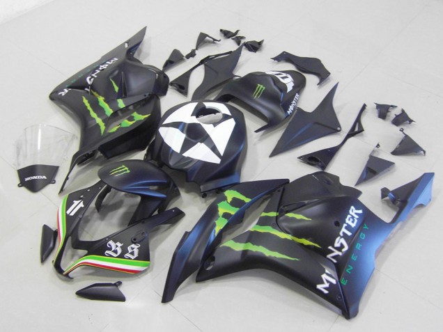 Monster Nero Opaco Carene Honda CBR 600 RR 2009-2012 Monster Nero Opaco Carene Honda CBR 600 RR 2009-2012