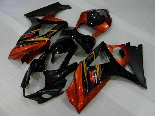 Nero ABS Kit Carenatura Suzuki GSXR 1000 K7 2007-2008 Nero ABS Kit Carenatura Suzuki GSXR 1000 K7 2007-2008
