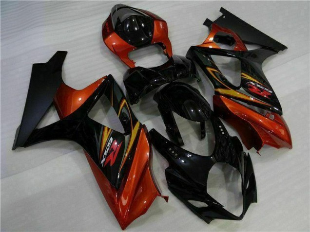 Nero ABS Kit Carenatura Suzuki GSXR 1000 K7 2007-2008 Nero ABS Kit Carenatura Suzuki GSXR 1000 K7 2007-2008