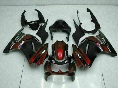 Nero ABS Kits Carenatura Kawasaki EX250 2008-2012