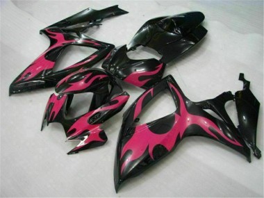 Nero ABS Kits Carene Suzuki GSXR 600 / 750 K6 2006-2007