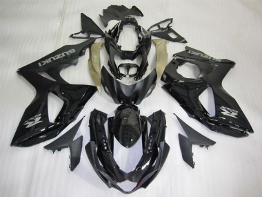 Nero ABS Plastica & Carena Suzuki GSXR 1000 K9 2009-2016
