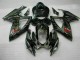 Nero ABS Plastica & Carena Suzuki GSXR 600 / 750 K6 2006-2007