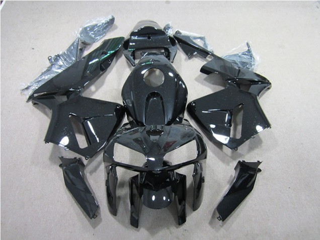 Nero ABS Plastica & Carene Honda CBR 600 RR 2005-2006 Nero ABS Plastica & Carene Honda CBR 600 RR 2005-2006