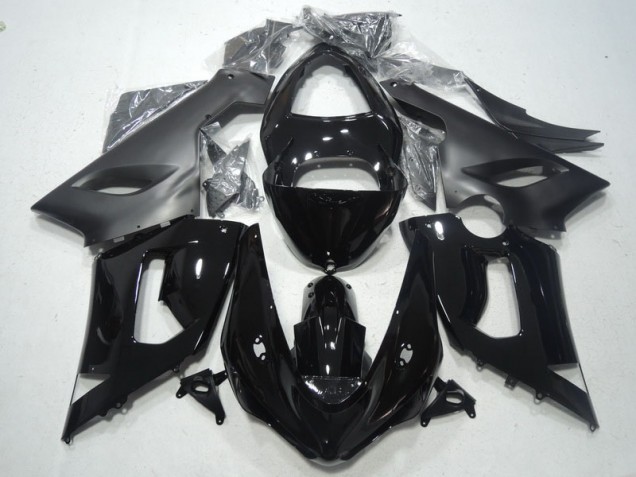 Nero ABS Plastica & Carene Kawasaki ZX6R 2005-2006 Nero ABS Plastica & Carene Kawasaki ZX6R 2005-2006