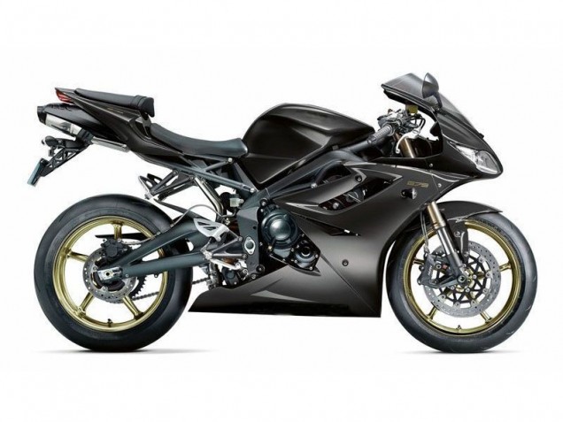 Nero ABS Plastica & Carene Triumph Daytona 675 Triple 2009-2012 Nero ABS Plastica & Carene Triumph Daytona 675 Triple 2009-2012